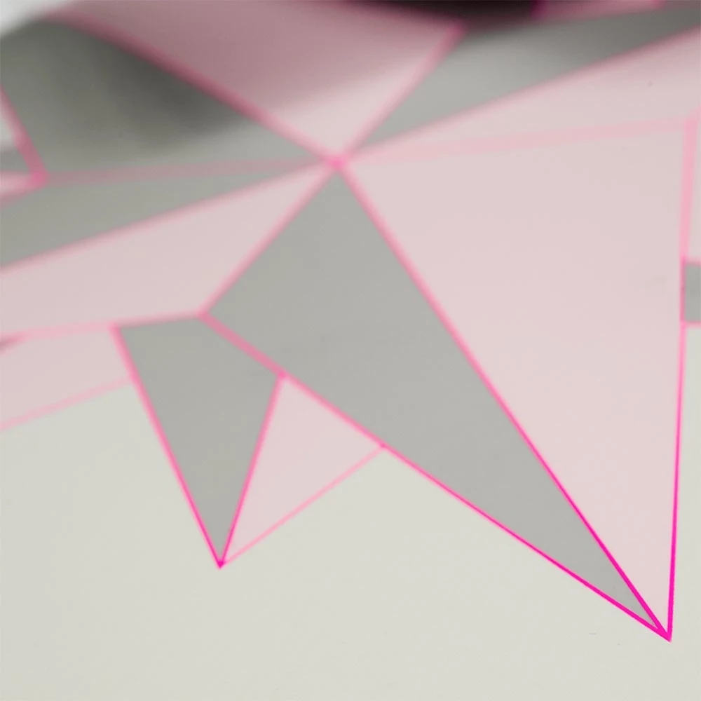 Greeting card star polygon
