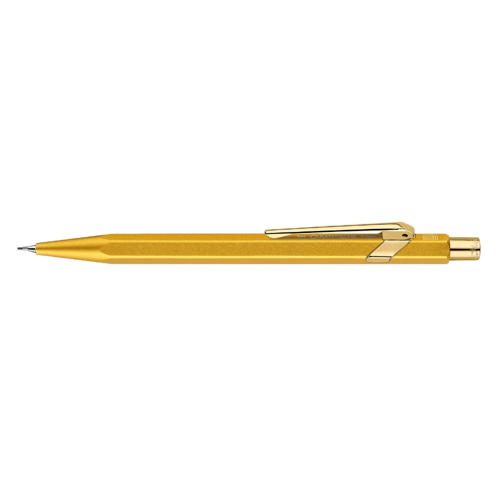 Caran d'Ache 844 LE Mechanical Pencil, gold bar