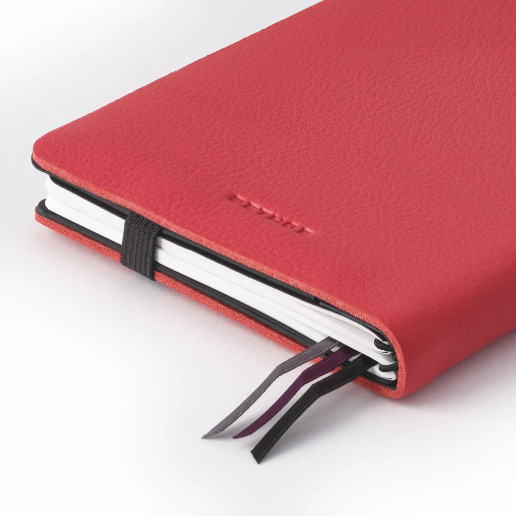 Whitebook, soft calf leather,  SX, red
