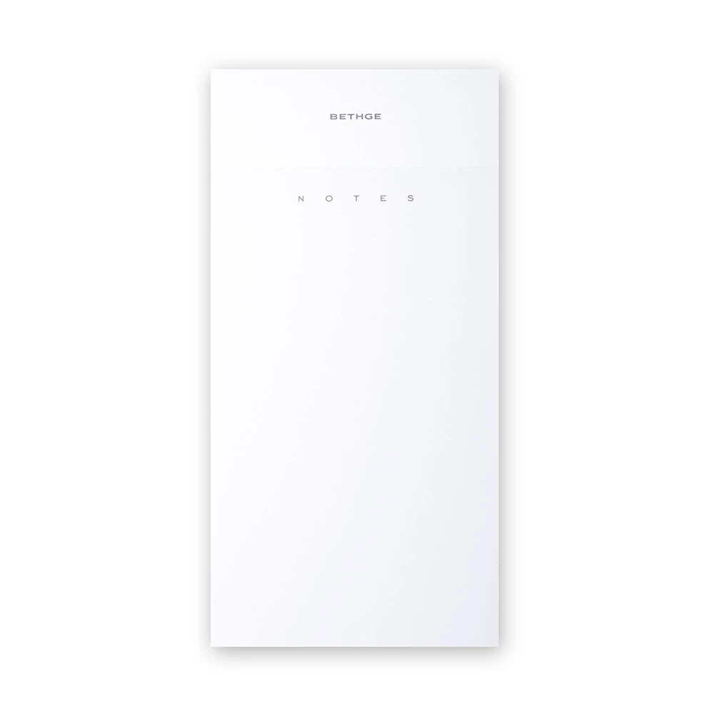 Notepad "Notes", 94 plain sheets, white