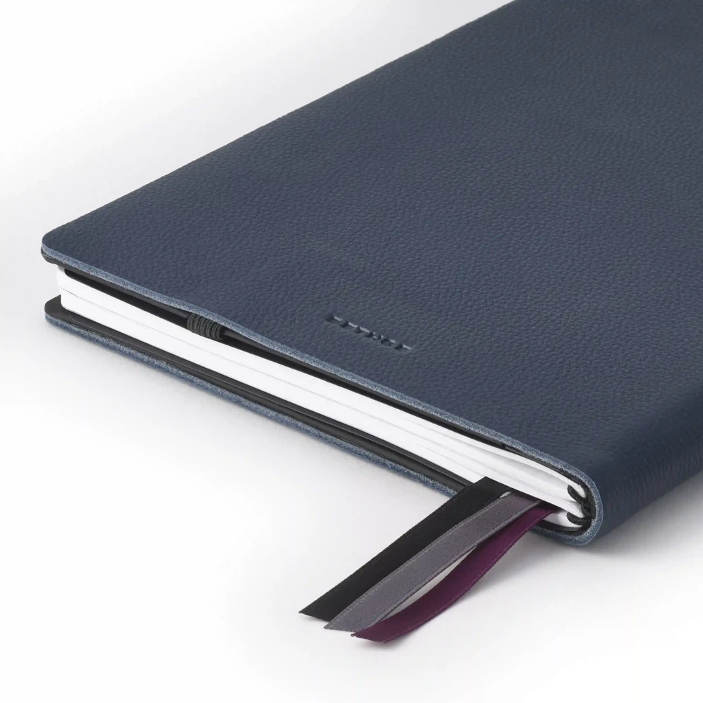 Whitebook, soft calf leather,  MX, navy blue