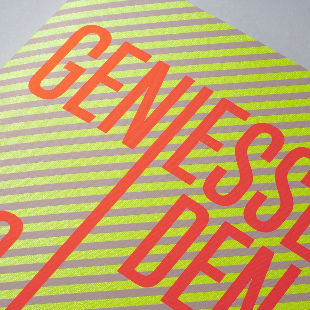 Greeting Card "Genieße den Moment" Lines	 