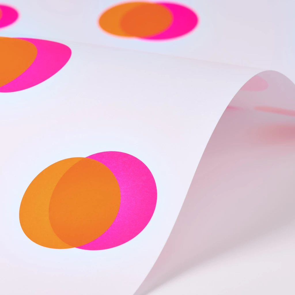 Wrapping paper eclipse 50 x 70 cm, 3 sheets