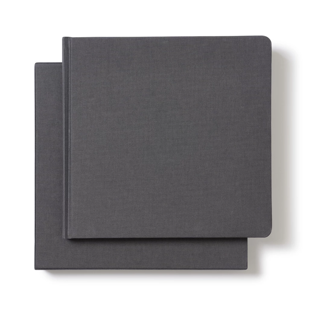 Guest Book 180 pages red linen 
