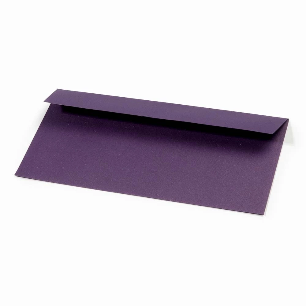 25 long DIN envelopes, Pearl Violet
