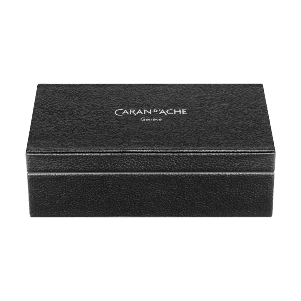 Caran d'Ache Varius Ivanhoe Ballpoint Pen, silver- and rhodium-plated
