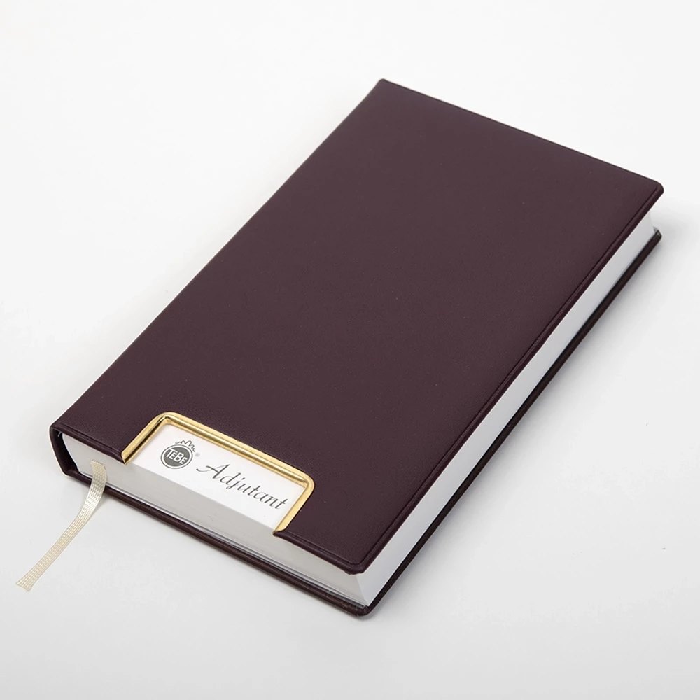 Adjutant daily calendar 2026 TeBeskin garnet bordeaux