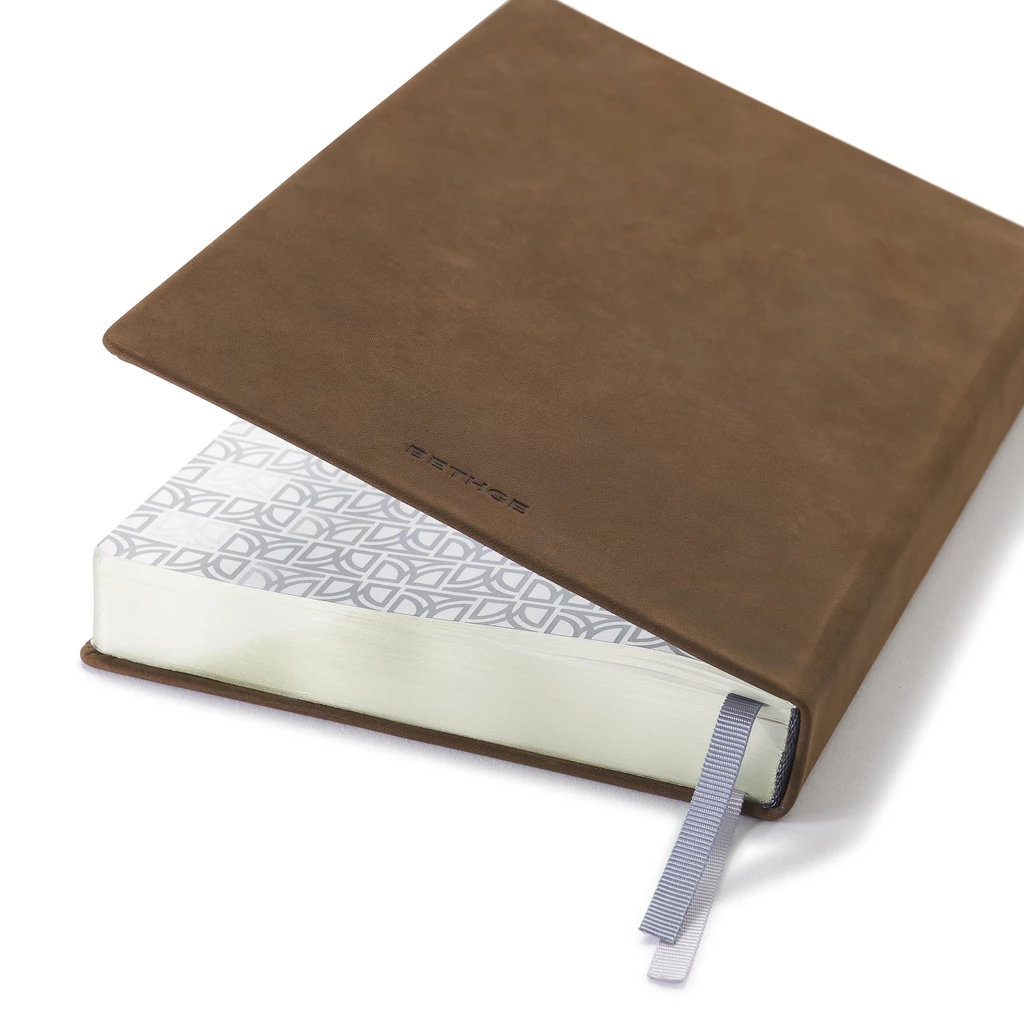 Daily Planner 2027 Tabak Leather