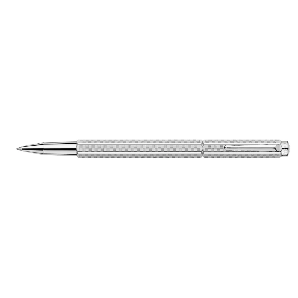 Caran d'Ache - Ecridor Damier - Rollerball Pen - Platinum 