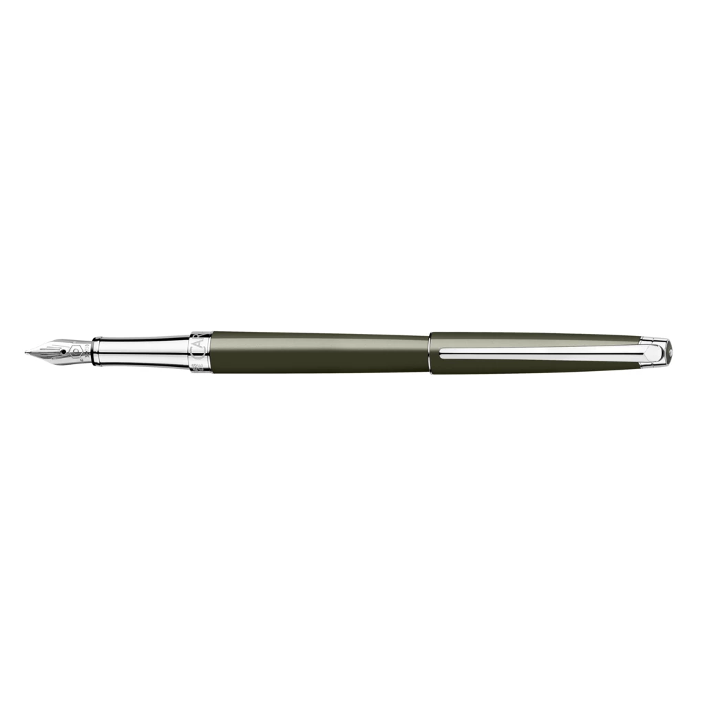 Caran d'Ache Léman Slim Terre  d'Ombre Fountain Pen, nib M