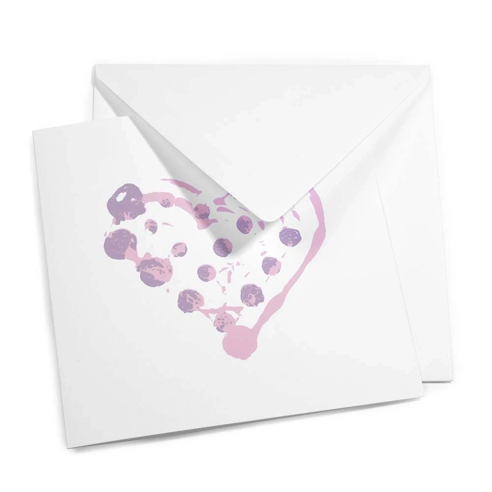 grusskarte_herz_puntito_2 Greeting card heart puntito