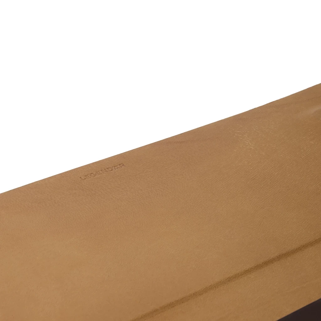LEGENDÄR SLYMM Briefcase, leather, dark brown