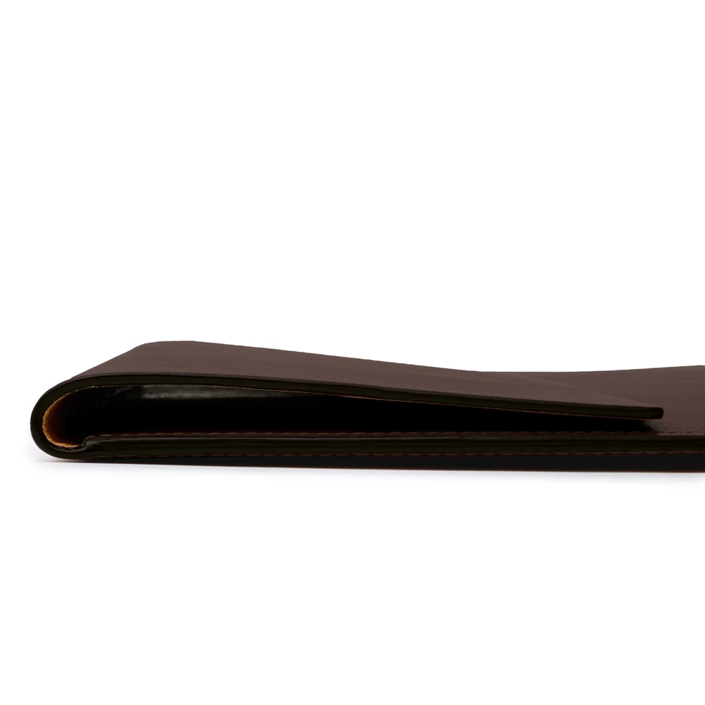 LEGENDÄR SLYMM Briefcase, leather, dark brown