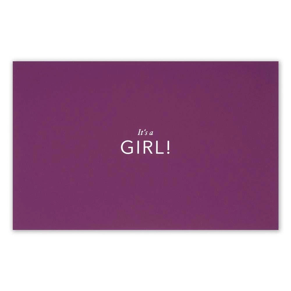 “It’s a Girl!” Greeting Card