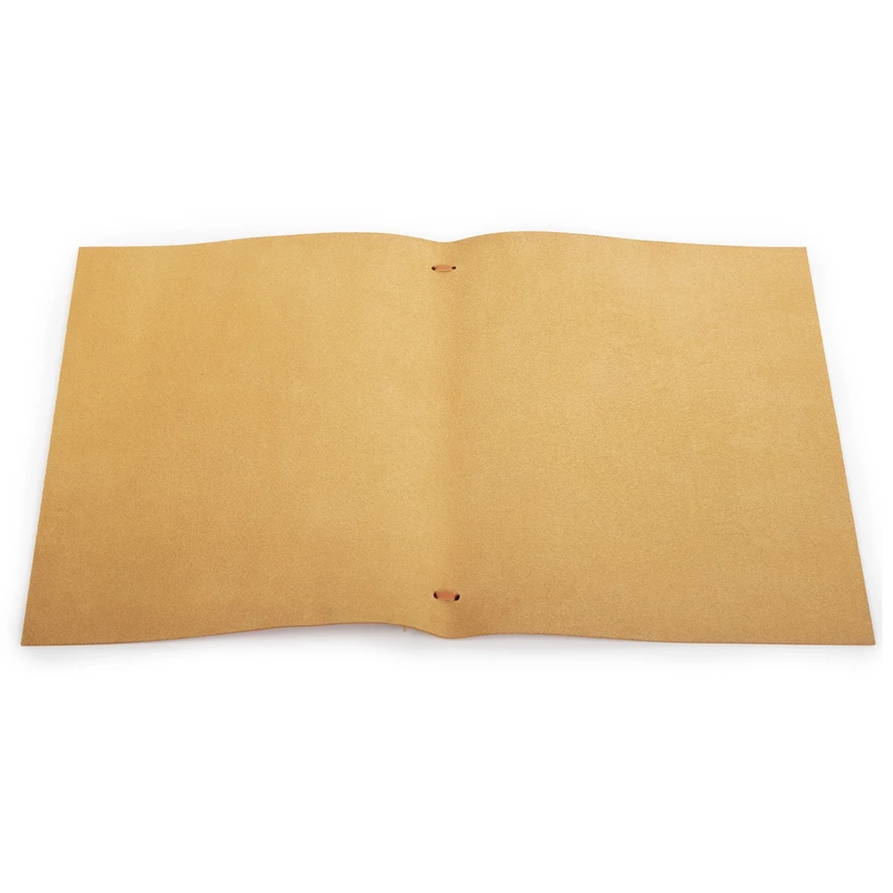 Presentation Folder Sottomano, leather, small, orange