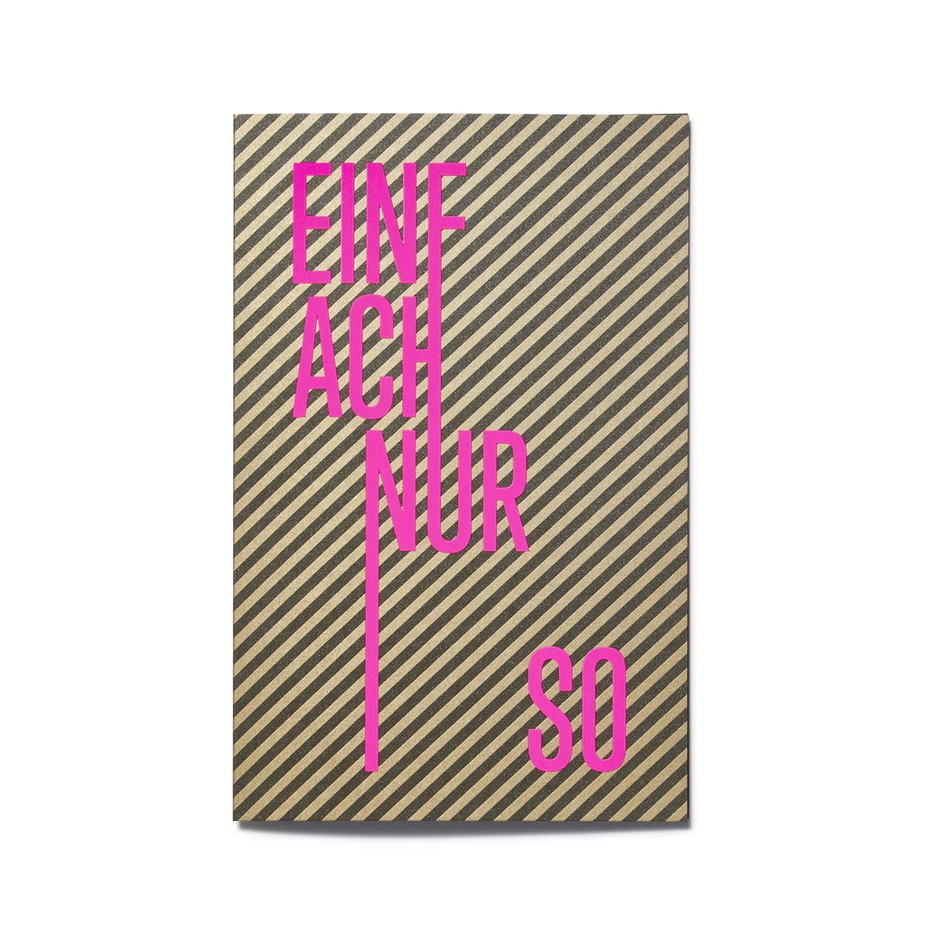 Greeting Card "Einfach nur so" Lines