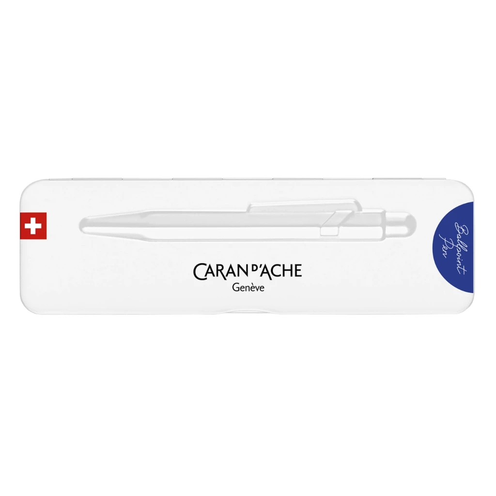 Caran d'Ache 849 Colormat-X Ballpoint Pen, blue