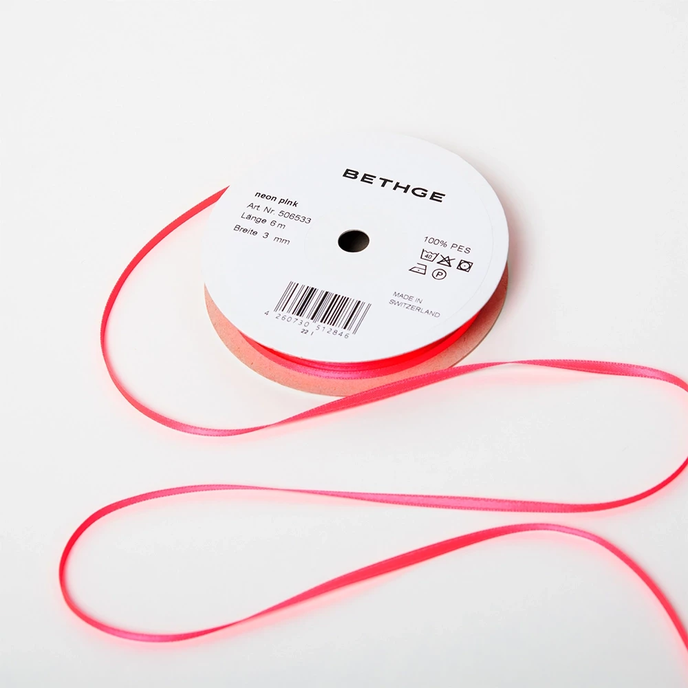 Gift ribbon roll, 3/6/25 mm