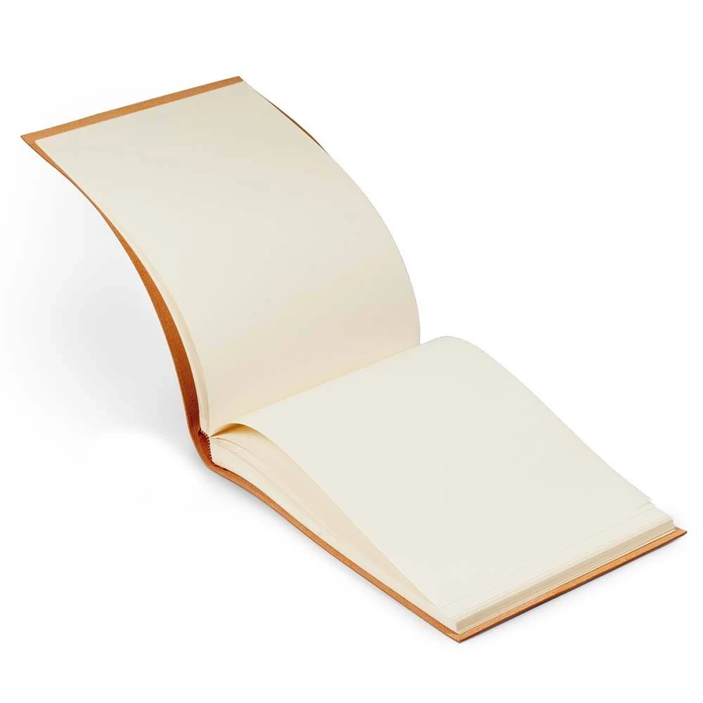Photo Album, 30 pages, leather, 35x24.5 cm, orange