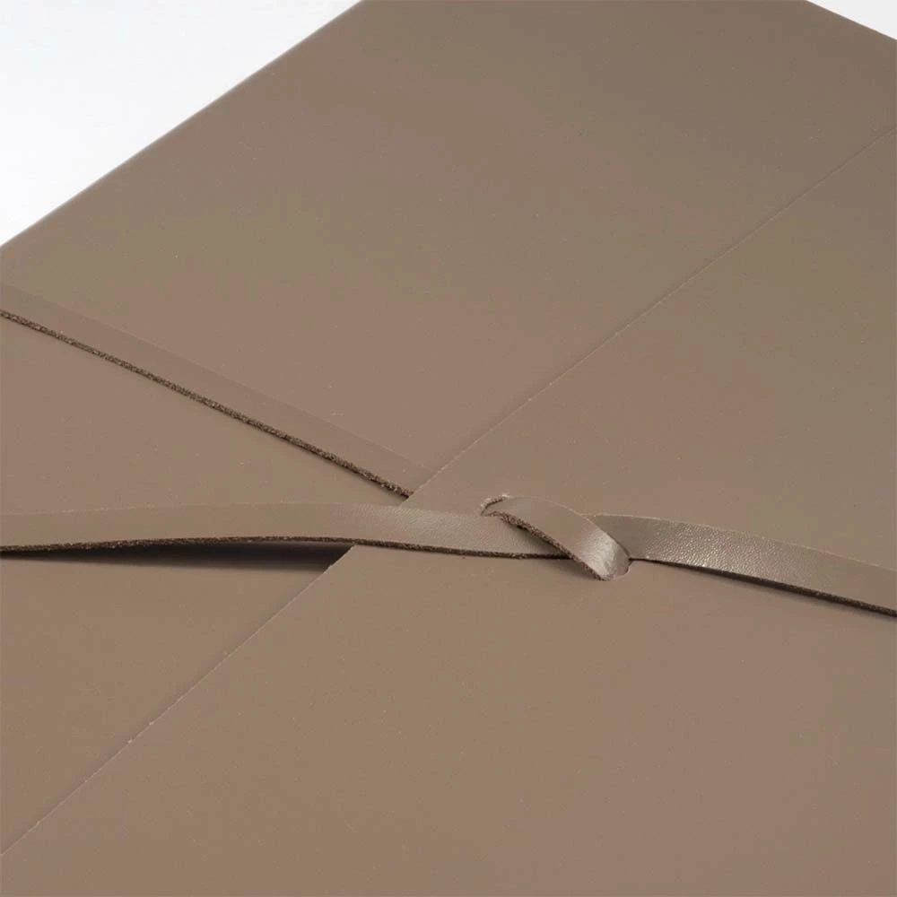 Photo Album, 50 pages, leather cover, 23x30 cm, latte