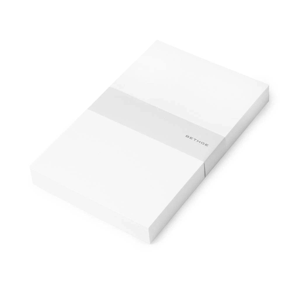50 Diplomat cards, Smooth White