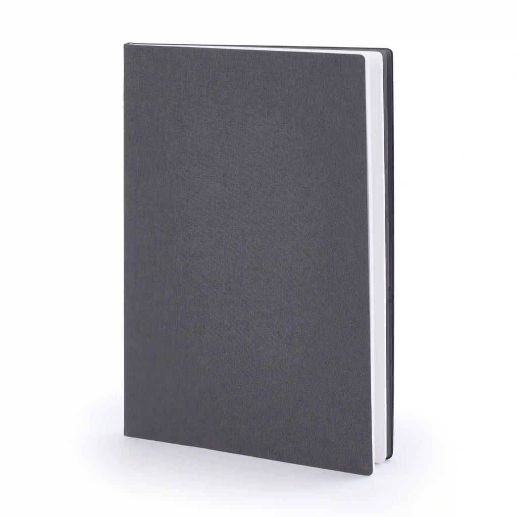 Notebook A4, linen, Granite, ruled