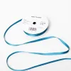 Satin ribbon, Width 6mm, Saphir