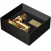 El Casco Desk Stapler M5, gold-plated with felt - 3
