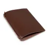 Ring Binder, A5, 4-ring mechanism, leather, dark brown - 2