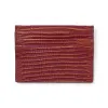 Slim Leather Card Holder Wallet – Holds 6 Cards