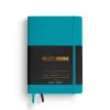 Bullet Journal Edition 2, Medium (A5), Hardcover, 206 numbered pages, Turquoise25, dotted