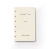 Pocket Planner Refill 2026 – Weekly (1 Week/2 Pages), Ivory