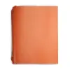 Ring Binder, A5, 4-ring mechanism, leather, orange