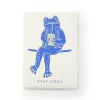 Greeting card "Stay Cool", laid paper