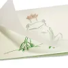 Greeting card frog king green  crown gold - 4