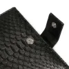 Pocket Organiser, python leather, black - 5