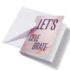 Greeting Card "Let's celebrate" Dots	  - 3