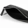 Pencil Case, python leather, black - 5