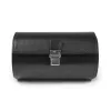 Watch Roll Case for 2 Watches, nappa leather, black