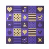 “Christmas Squares” Christmas Card – Purple