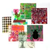 Greeting card set Kunstkasten with 8 screen-printed folding cards - 2
