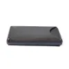 Business Card Holder, leather, 6.5x10 cm, grey - 4