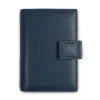Pocket Organiser Adri, leather, navy blue