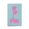Greeting Card "Hip Hip Hurra" Lines 