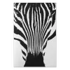 Black Zebra Greeting Card