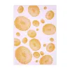 Wrapping paper Happy BDay dahlia orange 50 x 70 cm, 3 sheets
