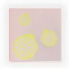 Neon Yellow & Pink Christmas Bauble Card
