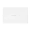 Greeting card thank you BlancBlanc mini