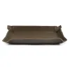 Valet tray rectangular, leather, 32 x 24 cm, clay - 2