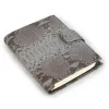 Daily Planner, python leather, grey - 2